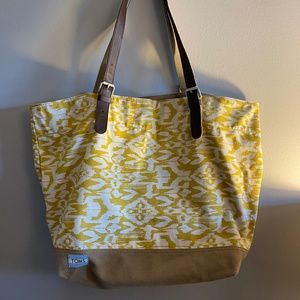 TOMS Patterned Tote Bag